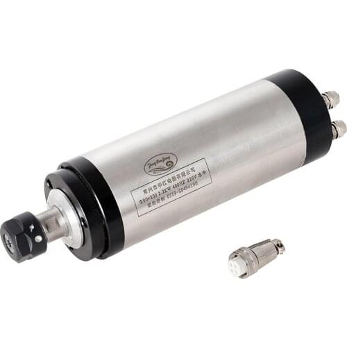2.2KW ER20 Water Cooling Machine Tool Spindle Motor for CNC Router