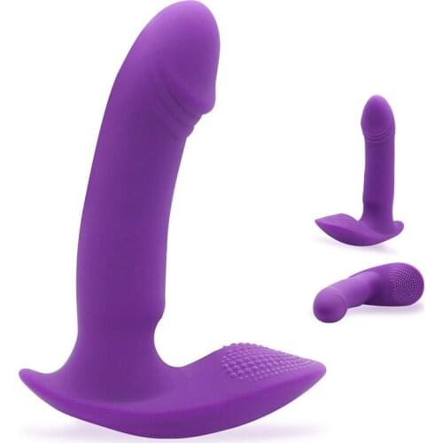 Smooth Silicone Real Dildo Penis Anal Plug vibrator G-spot Prostate massager silicone vibrator anal plug sex toys Adult