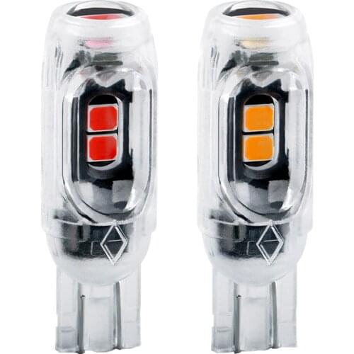 2PCS Canbus W5W T10 LED Bulbs 2835 5SMD 12V 6500K White 194 168 Car Interior Map Dome Lights Parking Light Auto Lamp 1W