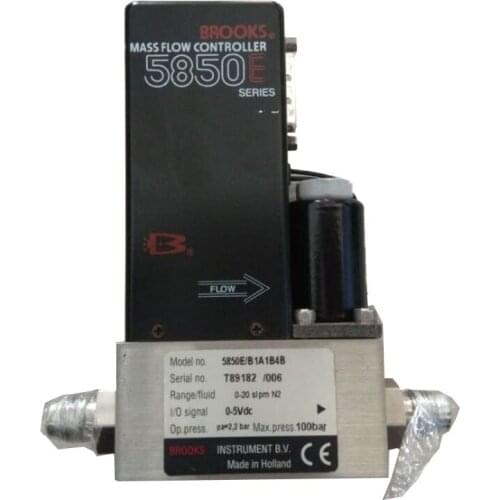 Brooks 5850E Mass Flow Controller Argon Used In Good Condition