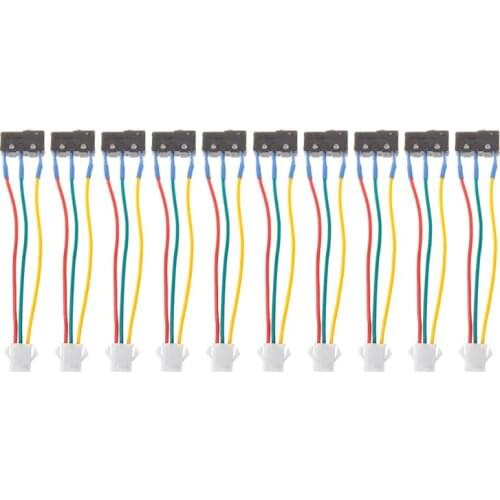 10pcs Gas Water Heater Micro Switch Three Wires Small On-off Control Without Splinter