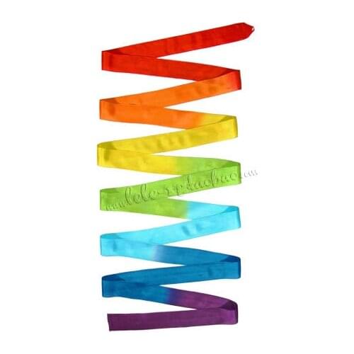 Multicolor Rhythmic Gymnastics Ribbon