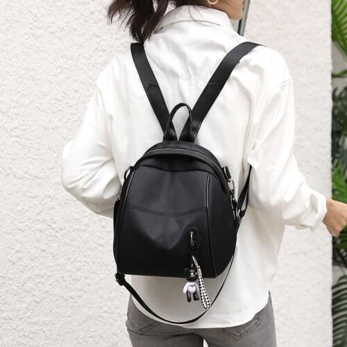 Multifunction Shoulder Bag for Women Small High Quality Waterproof Nylon Backpacks for School Teenagers Girls Luxury Designer