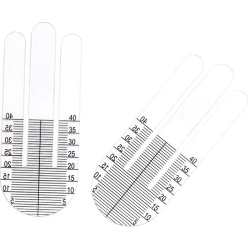 1 Pair Optical PH Ruler Pupil Height Meter Optometry PH Test Eye Ophthalmic Tool