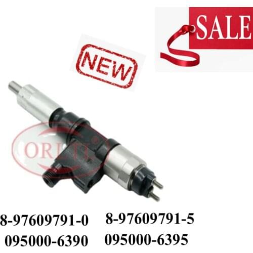 ORLTLDiesel 095000-6395 8-97609791-0 8-97609791-5 095000-6390 Fuel Injector Common Rail Injector for DENSO
