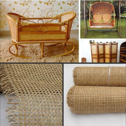 15 M Natural Indonesian Real Rattan Wicker Cane Webbing Furniture Chair Table Repairing Material Cabinet Door Ceiling Wall Decor