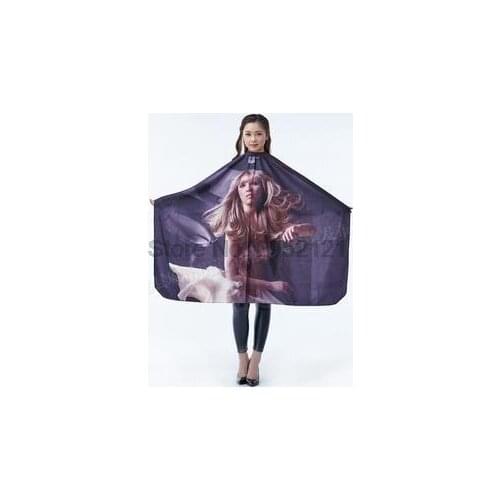 By dhl or ems 100pcs Hairdresser Barbers Hairdressing Cape Gown Cloth Haircutting Hair Cut Salon Apron Nylon Cloth Styling new