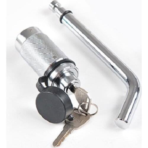 Hitch Receiver Lock 5/8 Diameter Pin Trailer Locking Fits for Trailer Tray Ball Tow Rope