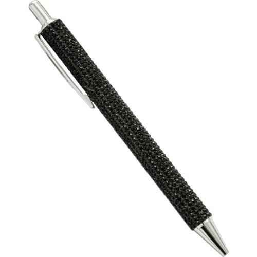 1PCS Fashion Creative Masonry Ballpoint Pen Press Type Signature Pen Gift Stationery for School Office Business Metal 1.0mm