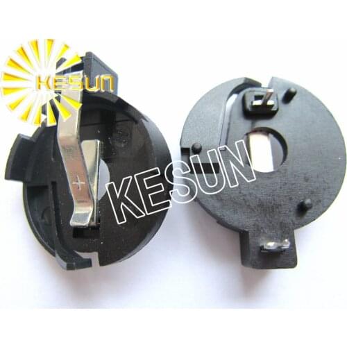 200PCS x BS-3 3V DIP-2 Button Battery Holder for CR2032 CR2016 CR2025 Button Cell