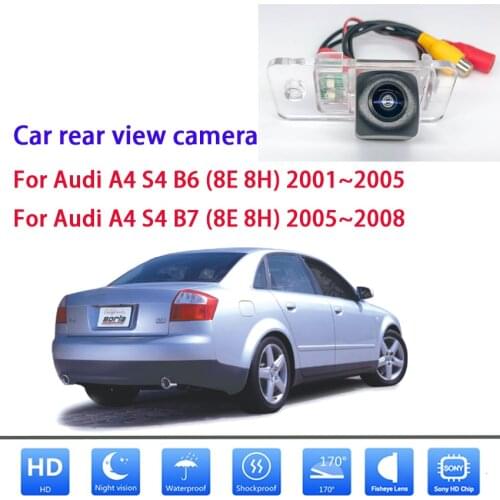 For Audi A4 S4 B6 (8E 8H) 2001~2005 Car Reversing Parking Camera For Full HD Night Vision Backup Camera