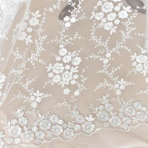 3d flowers whole piece Lace Fabric blue 3d flowers champagne 3d flowers lace bridal dress fabric