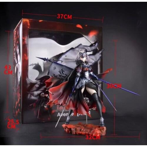 30cm Fate Grand Order Action Figures Jeanne D'Arc Alter Avenger Jeanne d'Arc Action Figure Collectible For Kids Toys Brinquedos