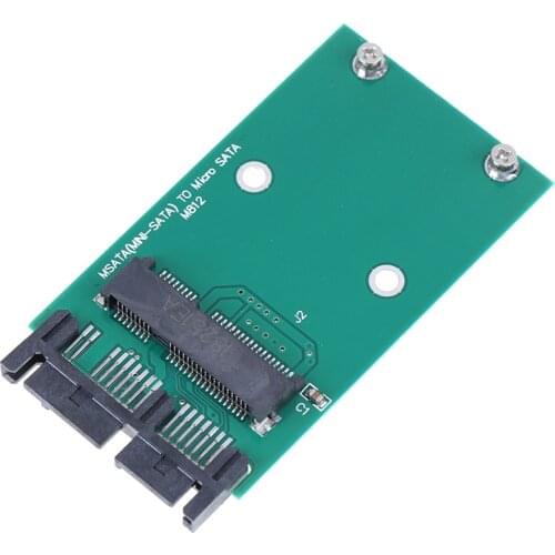 Hot sale 1Pc Mini PCIe PCI-e mSATA 3x5cm SSD To 1.8" Micro SATA Adapter Converter Card