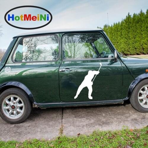 HotMeiNi 58cm x 25.38cm 2 x Ice Hockey Player Sports Graphic (one For Each Side)Car Sticker For Truck Door Side Vinyl Decal