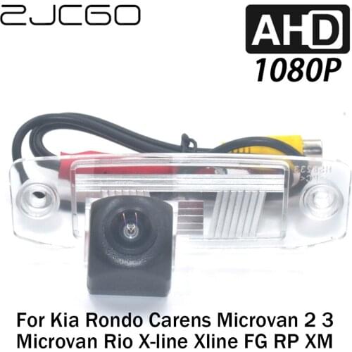 ZJCGO Car Rear View Reverse Backup Parking Reversing Camera for Kia Rondo Carens Microvan 2 3 Microvan Rio X-line Xline FG RP XM