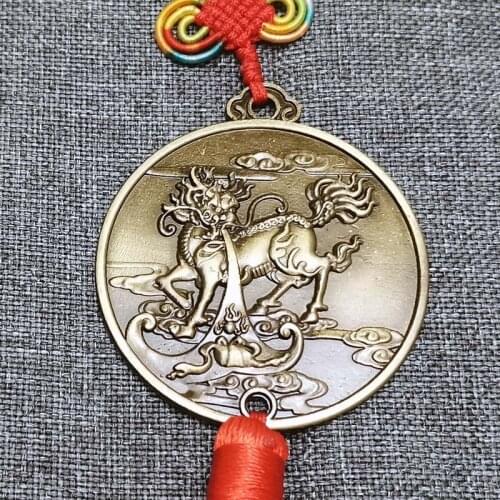 Kaiguang Qilin shield, Keep away evil spirits Magic weapon