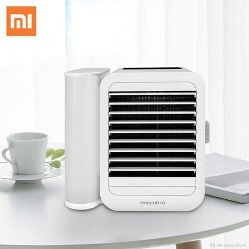 Xiaomi Microhoo 3 In 1 Mini Air Conditioner Water Cooling Fan Touch Screen Timing Artic Cooler Humidifier