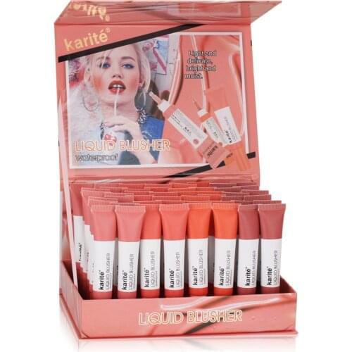 Natural Cheek Blusher Long Lasting Cosmetic Tools 4 Colors Liquid Blush Makeup Face Make Up Professional