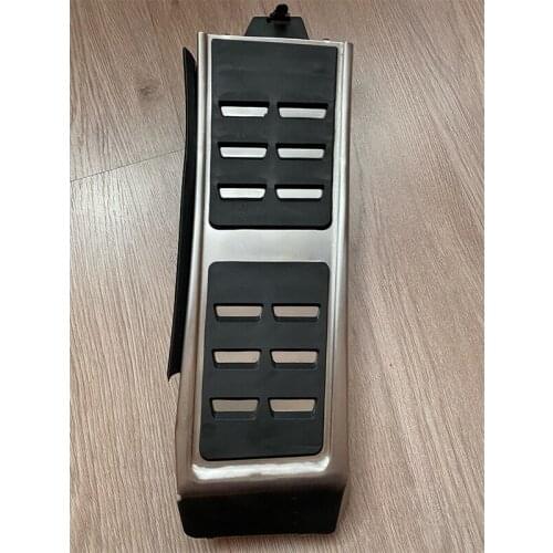 For Audi A4 B8 A6 A7 A8 S4 RS4 A5 S5 RS5 8T Q5 SQ5 8R Stainless Steel Foot Rest Pedal Anti-slip Pad Cover AT M