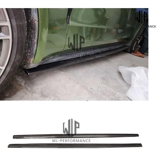 Newest 971 High quality Carbon fiber/ Forged Carbon Side skirts Car body kit For Porsche Panamera 971 Car styling