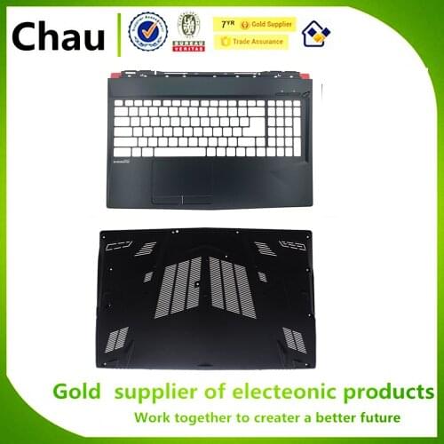 New For MSI GP63 GP63VR GL63 MS-16P4 MS-16P5 Upper Case Palmrest Cover/Bottom Base Case Lower Cover 3076P1D255D37190