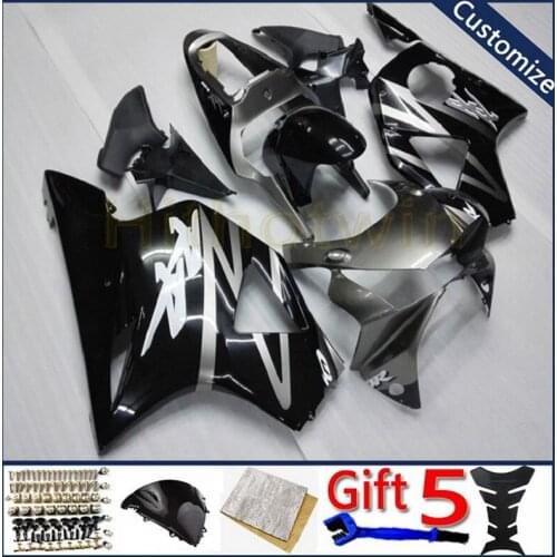 Motorcycle fairing For CBR954RR 2002-2003 CBR 954 RR 02 03 motorcycle plastic cover black silver