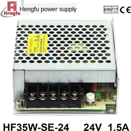 Factory sale Hengfu Power HF35W-SE-24 DC DC 24V 1.5A Single Output Economical Switching Power Supply