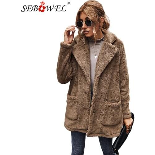Женские стильные куртки SEBOWEL China At AliExpress