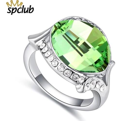 Spclub Rings With Crystals