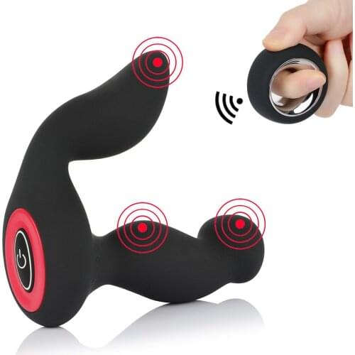 12 Speed Wireless Remote Prostate Massager G Spot Dildo Vibrator Clitoris Stimulator Vibrator Sex Toys Masturbator for Women Men