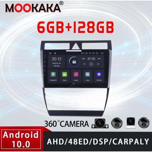 128GB Android 10 CAR GPS Stereo Radio Multimedia Player For Audi A6 C5 1997-2004 S6 2 1999-2004 RS6 1 2002-2006 Car DVD Player