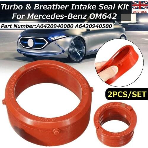 2Pcs/set Rubber for Turbine Seal #6420940080 #6420940580 Engine Parts