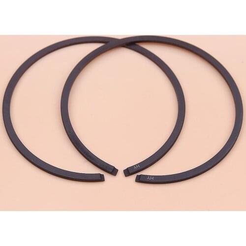 2pcs/lot 52mm x 1.2mm Piston Rings For Stihl 046 MS460 MS461 064 MS650 Husqvarna 372XP Chainsaw Part