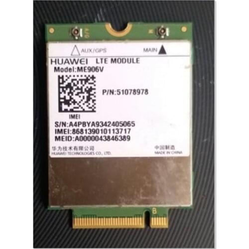 5pcs Huawei Unlocked ME906V 100% New&Original LTE (FDD/TDD) M.2 4G module GSM GPRS EDGE CDMA Wireless GNSS module