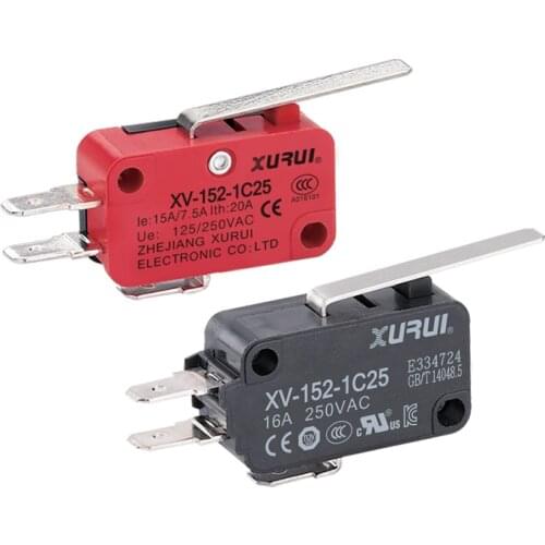 5pcs Micro Switch XV-152-1C25 for CNC 3D Printer RepRap RAMPS