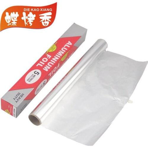 Aluminium thin aluminum foil outdoor barbecue aluminum foil long 5 meters 30cm
