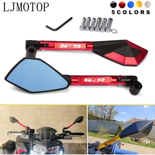 For Suzuki GSR 750 600 400 GSR400 GSR600 GSR750 2006-2012 GSR Motorcycle CNC Aluminum Rear View Rearview Mirrors Side Mirror