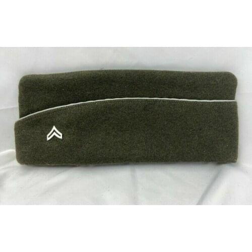 Ww2 Us Army OfficerS Garrison Cap Nco Corporal Rank Silver Insignia Hat armyshop2008