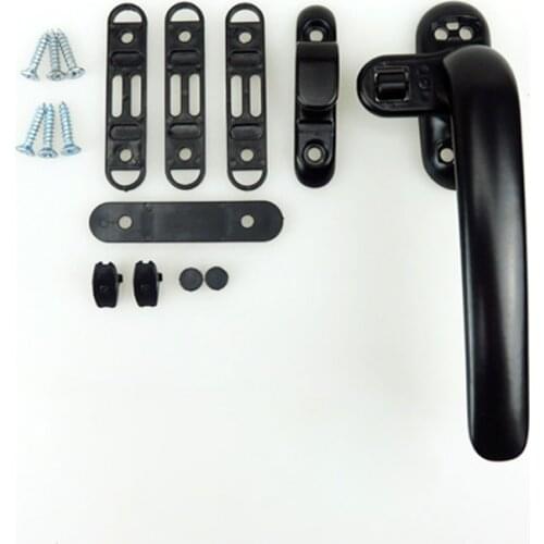 White / Black / Replacement UPVC Cockspur Window Handles Left Hand Zinc Alloy Window Hardware Door Handle