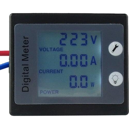 New AC 80~260V 100A 4 in 1 Digital LCD Display Digital Current Voltmeter Ammeter Power Energy Multimeter Tester Meter Monitor