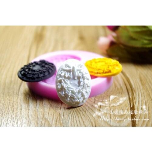 F035 Small Christmas Series Silicone Fondant Mold Gum Paste Cake Decorating cake topper Mould Resin Jewelry