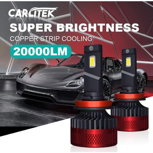 F5 H7 LED Headlights H4 Bulb canbus no error H1 H27 880 881 9012 6000K 20000LM 9005 HB3 9006 HB4 H8 Auto Lamp Car fog Lights