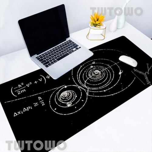 Math Physics Formula Mouse Mat Mousepad Large Desk Mat Desktop Mouse Pad MousePad Mouse Mat Non-slip Computer New Carpet Office