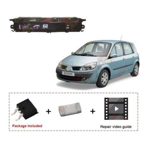FOR Renault Scenic 2 Dash Instrument Cluster Digital LCD Display Mosfet Repair Kit