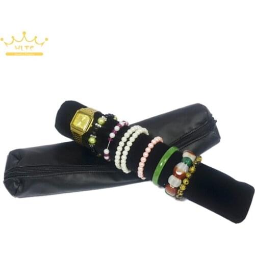 Watch Display Jewelry Organizer Travel Storage Roll Organize Watches Bracelet Bangle 2013 New Retail Jewelry Display Stands