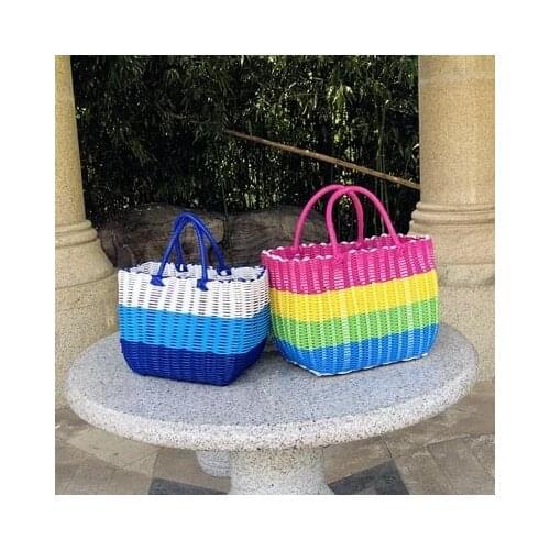 Woven Storage And Shopping Basket Needlework Pet Basket Buy Food Bath Basket