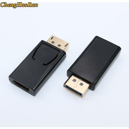 ChengHaoRan Displayport DP Display Port To HDMI Connector Converter Adapter For NVIDIA AMD PC Notebook Laptop Monitor HD HDTV