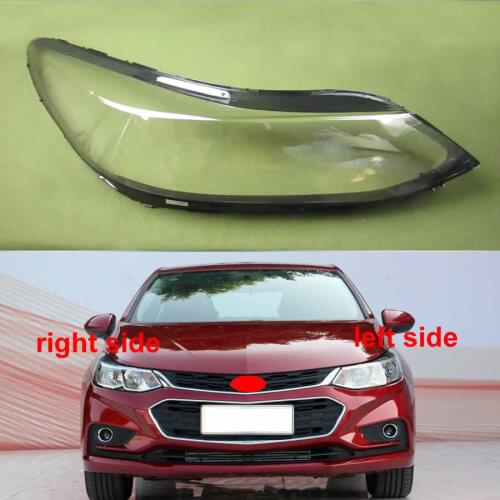 Transparent Lampshade Cover Lamp Shade Front Headlight Cover Lens Shell Glass Headlights Lens For Chevrolet Cruze 2017 2018 2019