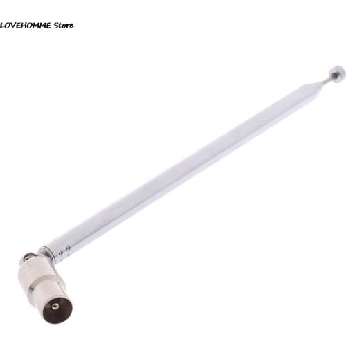 Telescopic DVB-T Antenna 7 Sections 15dbi DVB-T TV HDTV Radio DVD Antenna